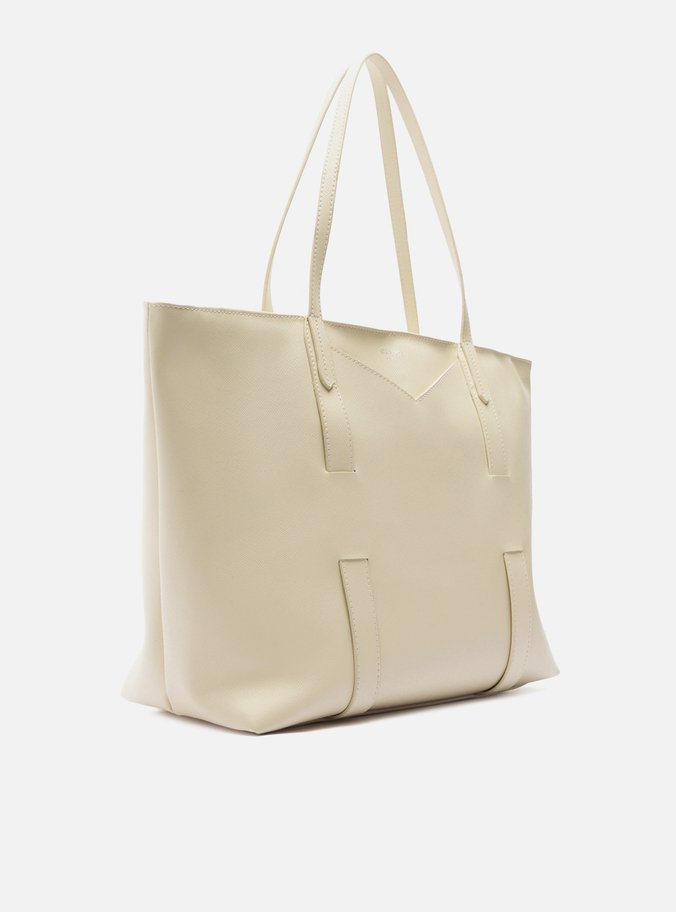 Bolsa Shopping Branca Grande Tiras Capa