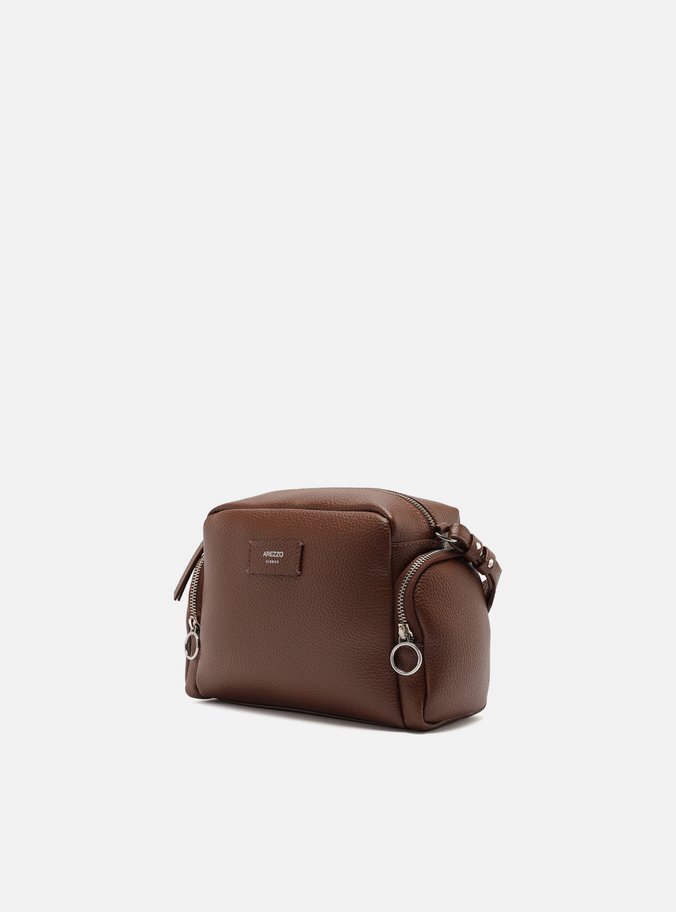 Bolsa Marrom Tiracolo Média