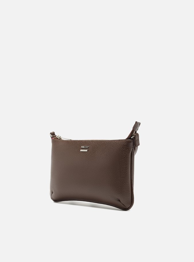 Bolsa Tiracolo Marrom Dark Morgana Pequena