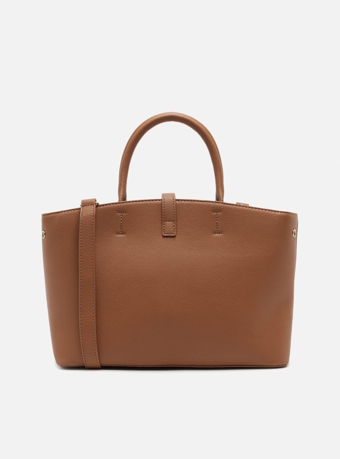 Bolsa Shopping Marrom Grande