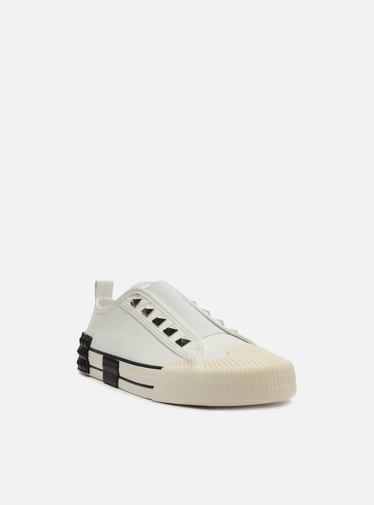 Tênis Slip On Branco Bico Redondo — foto 2