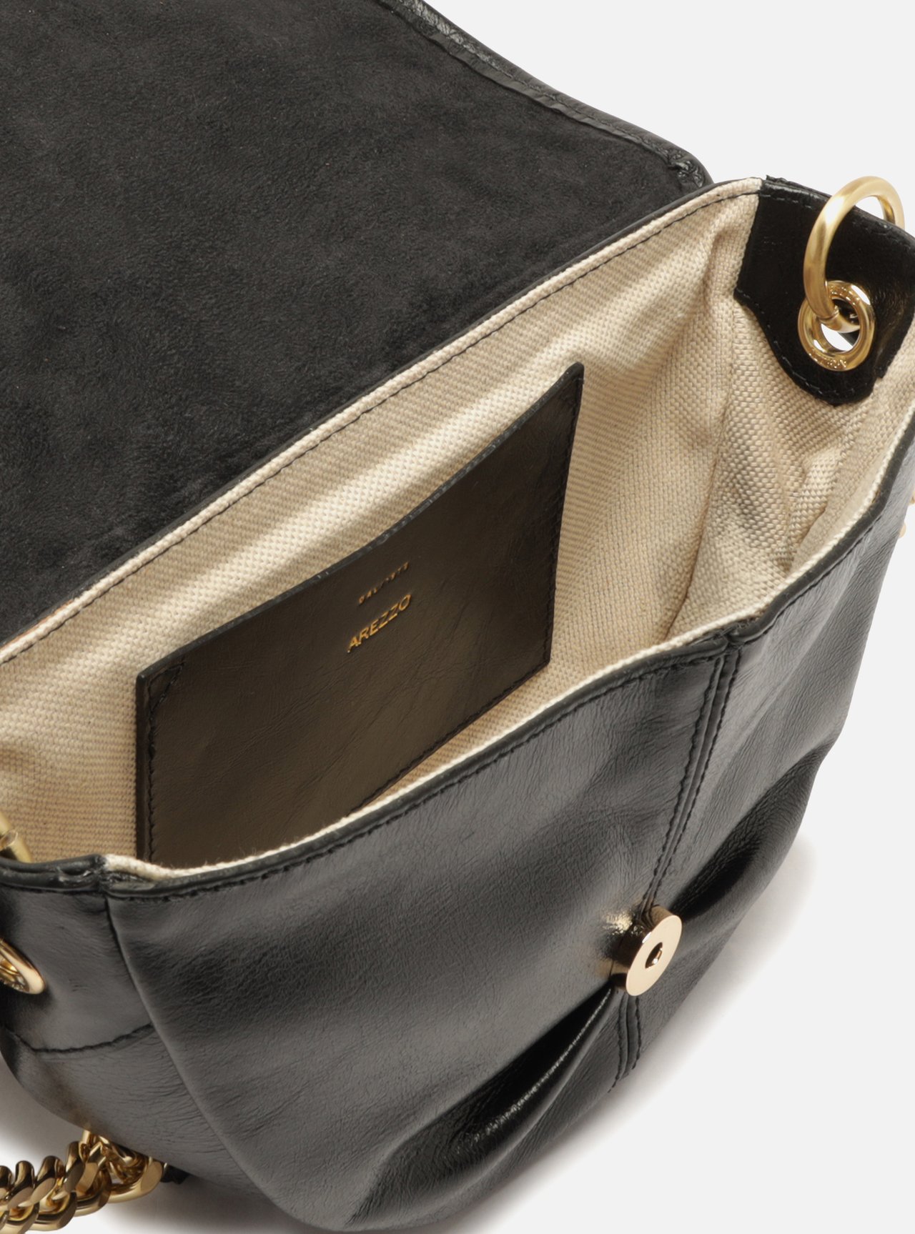Bolsa Tiracolo Vermelha Couro Pequena — foto 4
