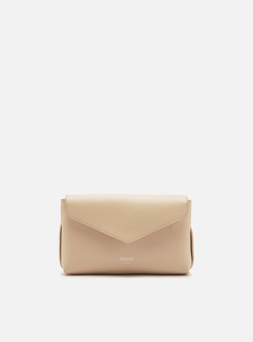 Arezzo — Bolsa Tiracolo Branca Pequena Envelope