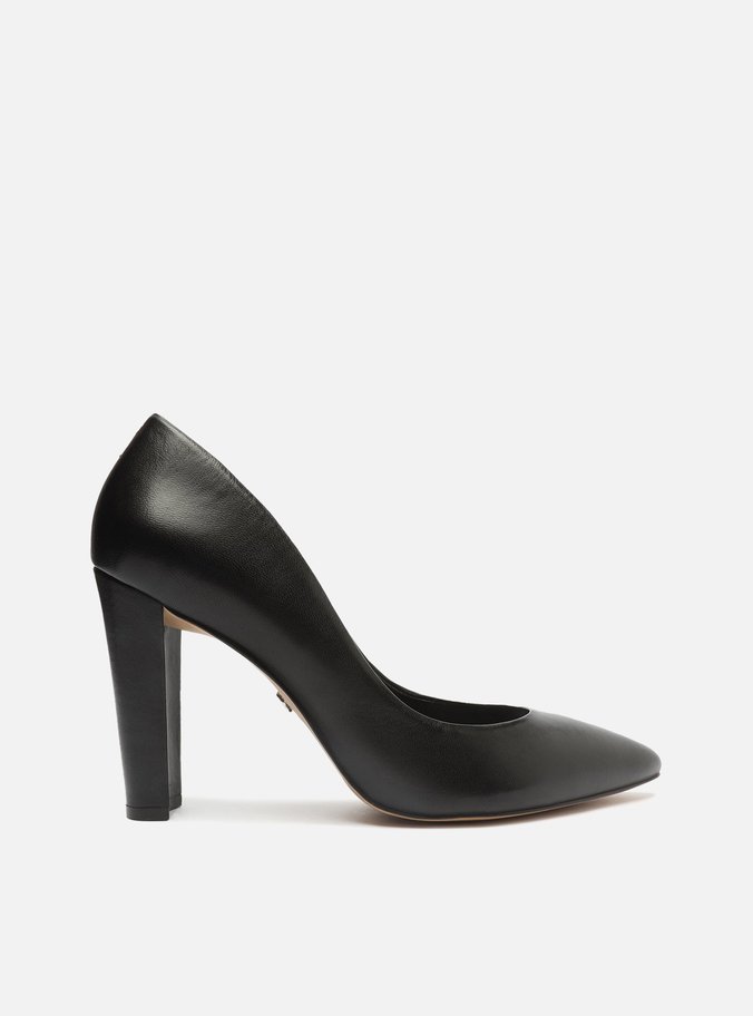 Scarpin Preto Salto Bloco