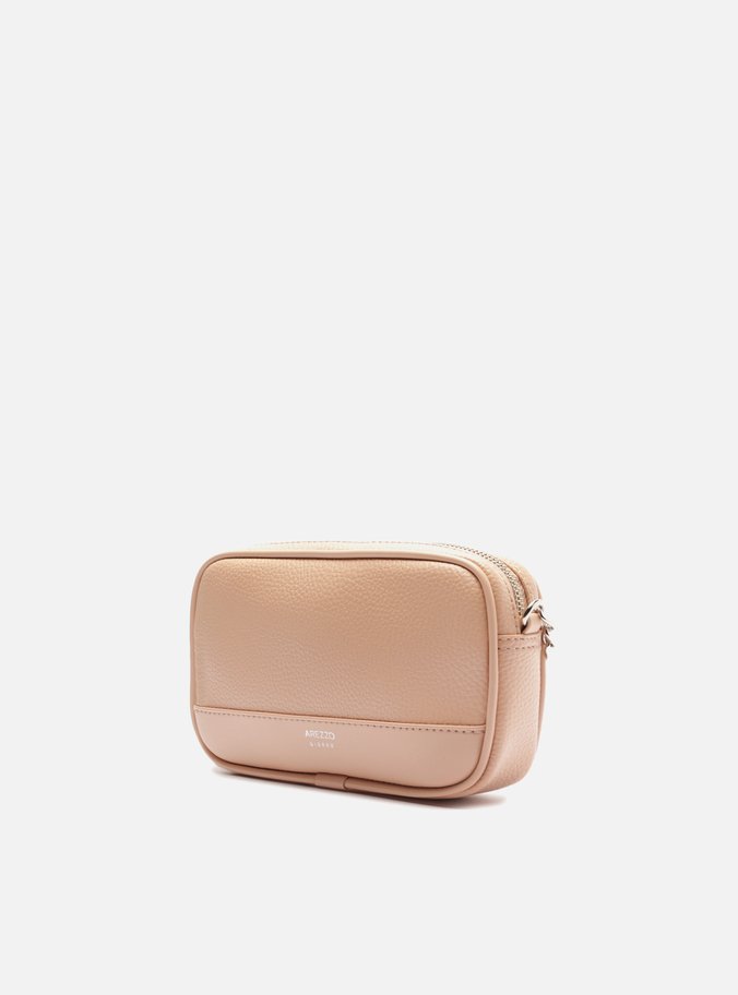 Bolsa Tiracolo Bege Pequena Corrente Basic