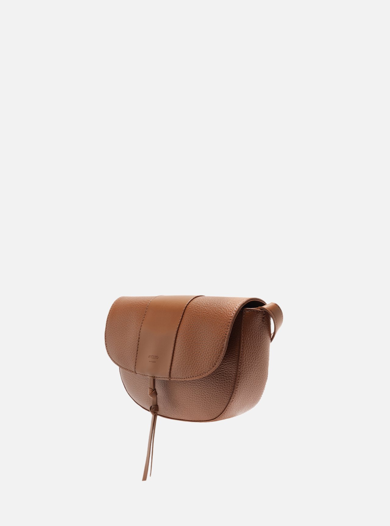 Bolsa Tiracolo Marrom Pequena Nó — foto 2