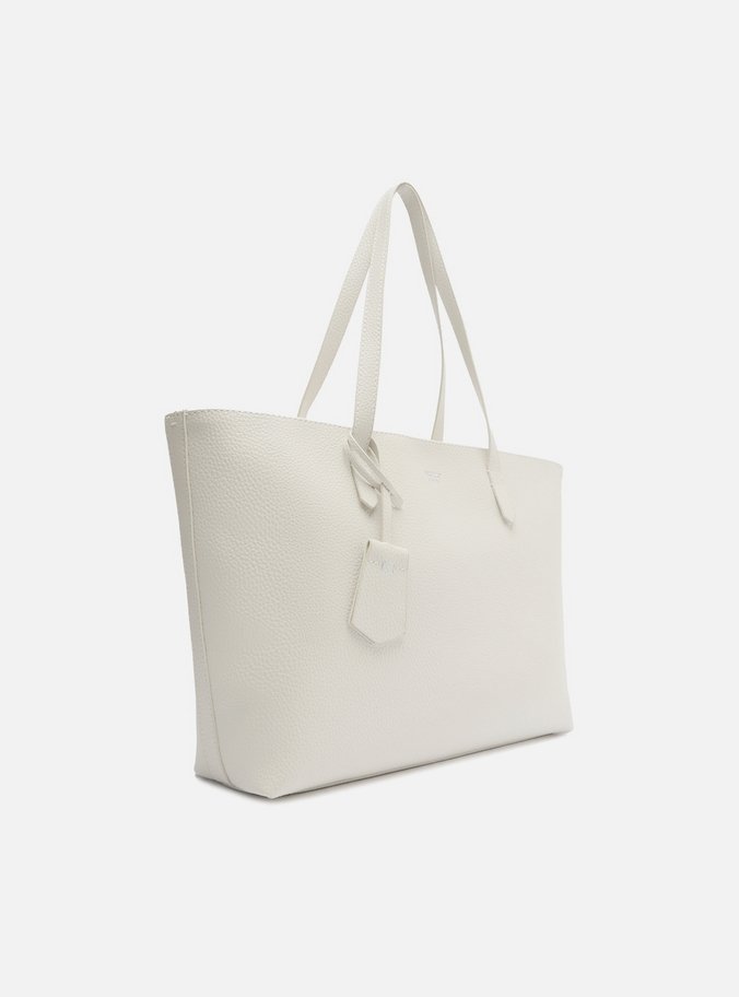 Bolsa Shopping Branca Grande Bag Charm