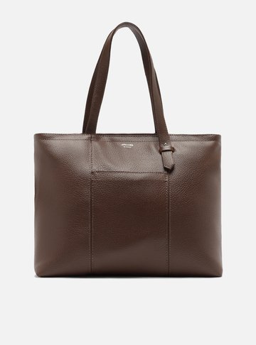 Bolsa Shopping Marrom Grande