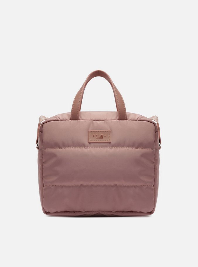 Bolsa Tiracolo Rosa Média Matelassê Brizza