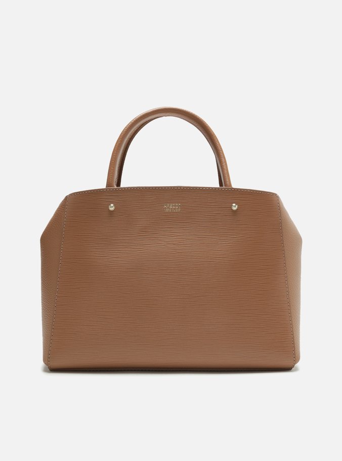 Bolsa Couro Tote Média Bella Natural Peach