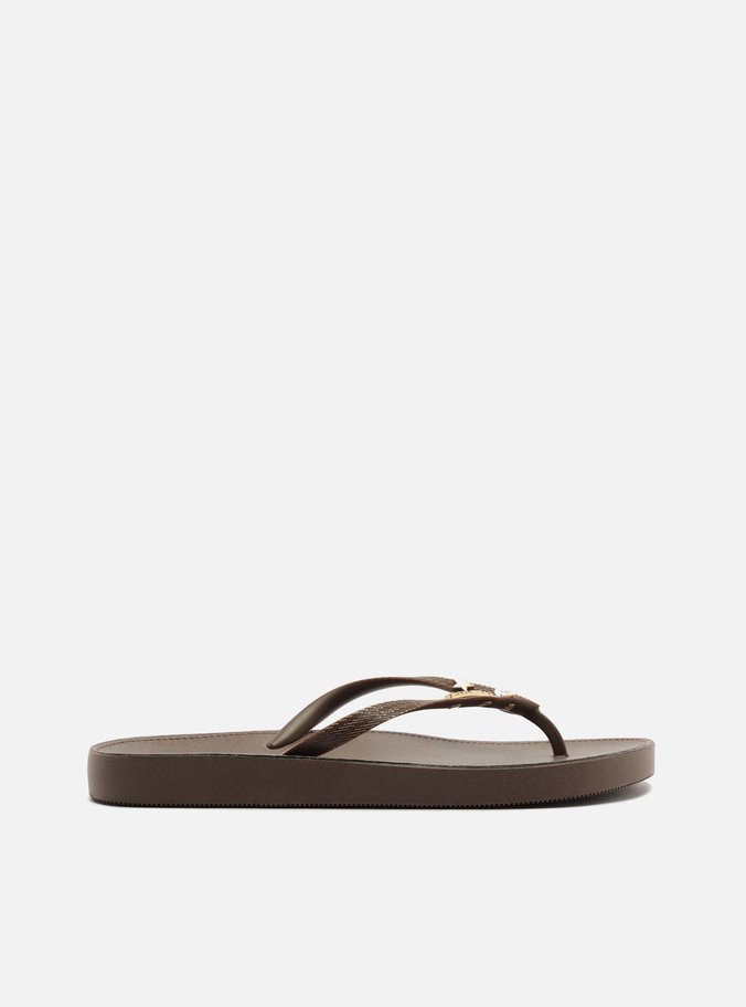 Chinelo de Dedo Marrom Brizza