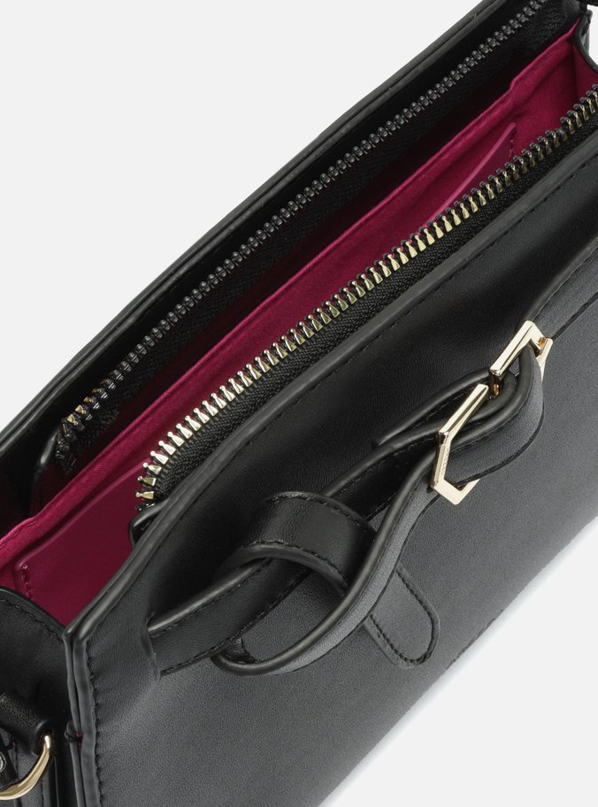 Bolsa Preta Tiracolo Média Fivela