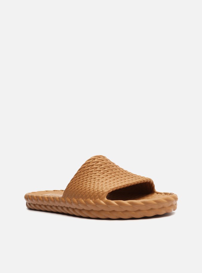 Chinelo Slide Marrom Marrocos Brizza