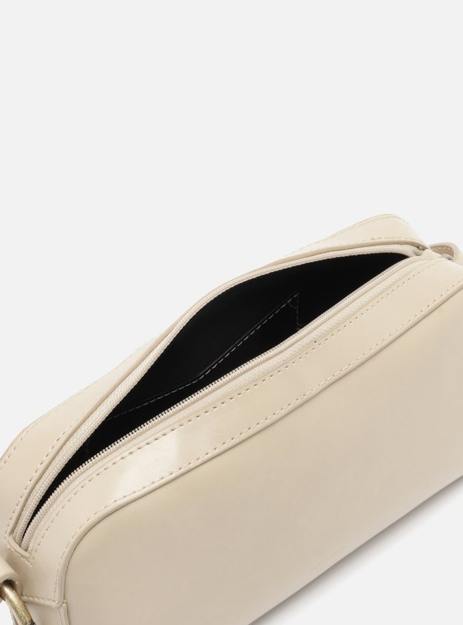 Bolsa Baguete Tiracolo Nude Pequena
