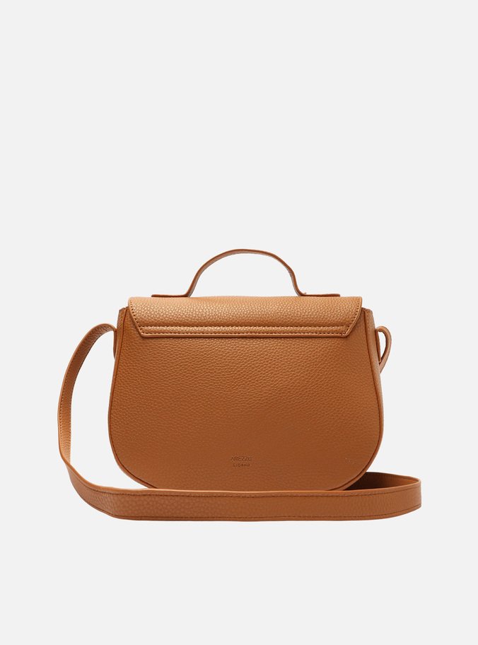 Bolsa Tiracolo Marrom Avelã Média