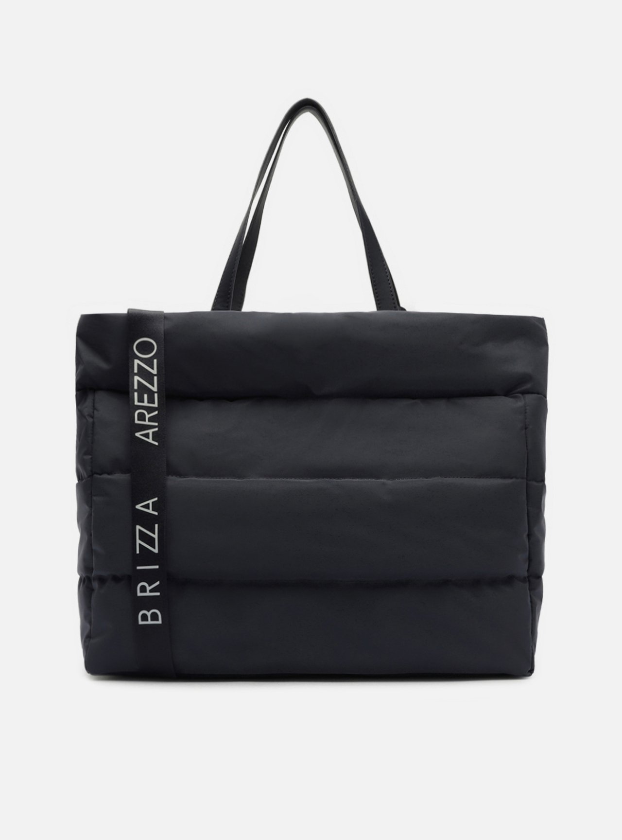Bolsa Shopping Azul Grande Matelassê Brizza — foto 3
