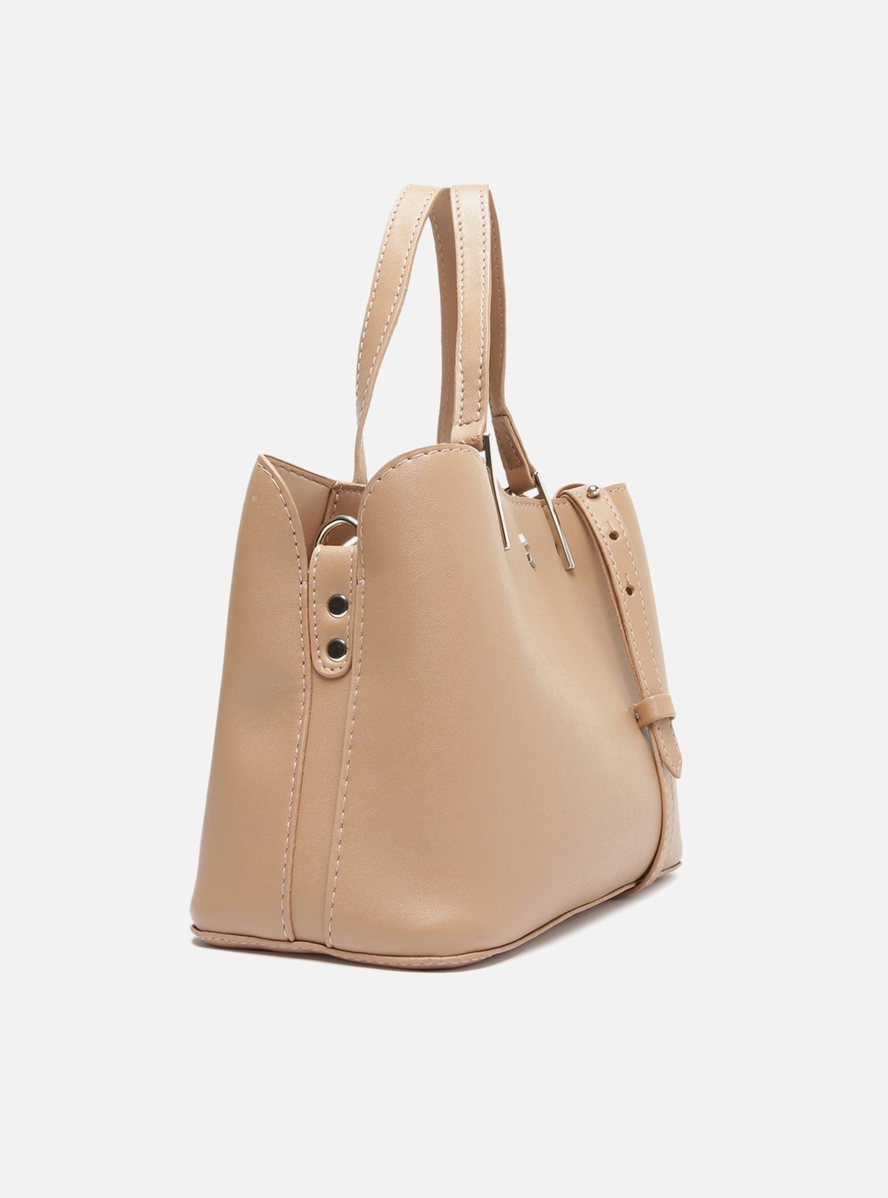Bolsa Tote Bege Glória Média — foto 2