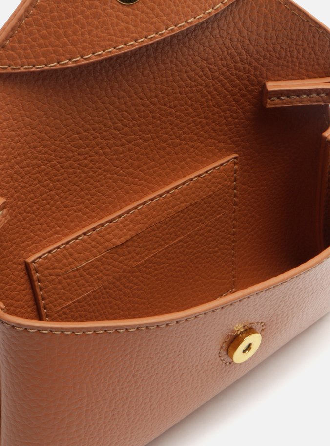 Bolsa Tiracolo Laranja Giorno Pequena Envelope