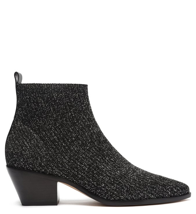 Bota Mescla Knit Cano Curto Western