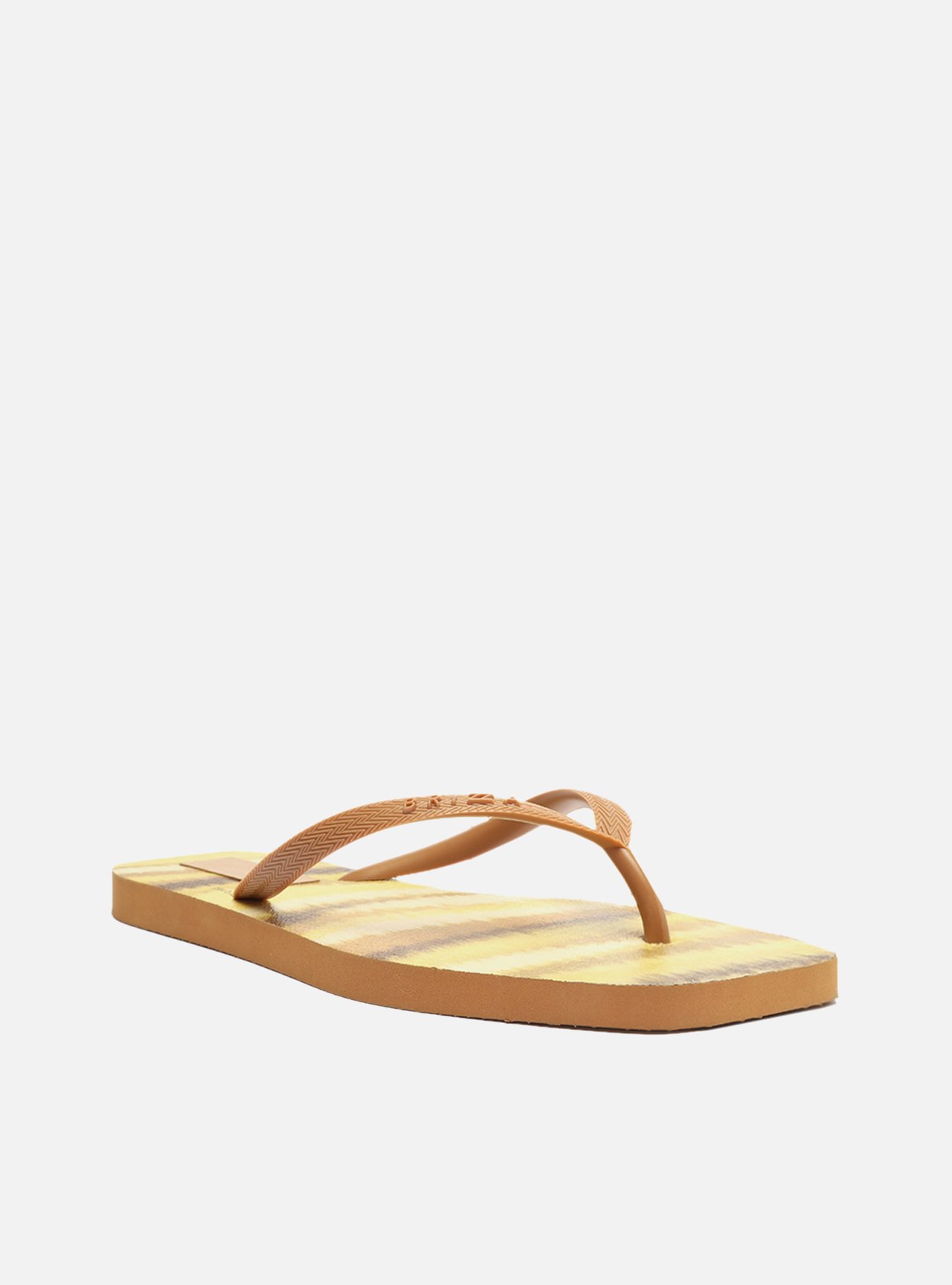 Chinelo de Dedo Marrom Bico Quadrado Brizza Triya — foto 2