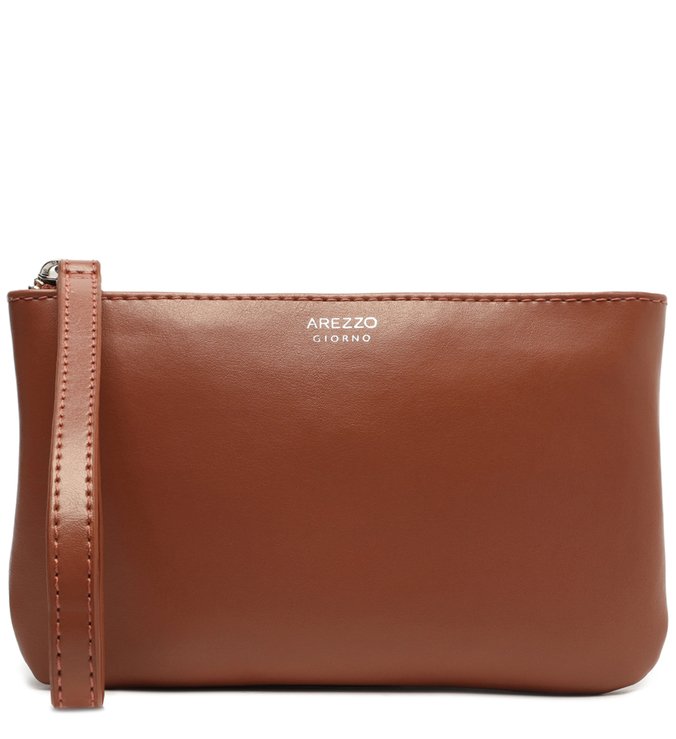 Necessaire Marrom Alça