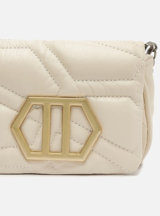 Bolsa Tiracolo Branca Couro Emma Pequena