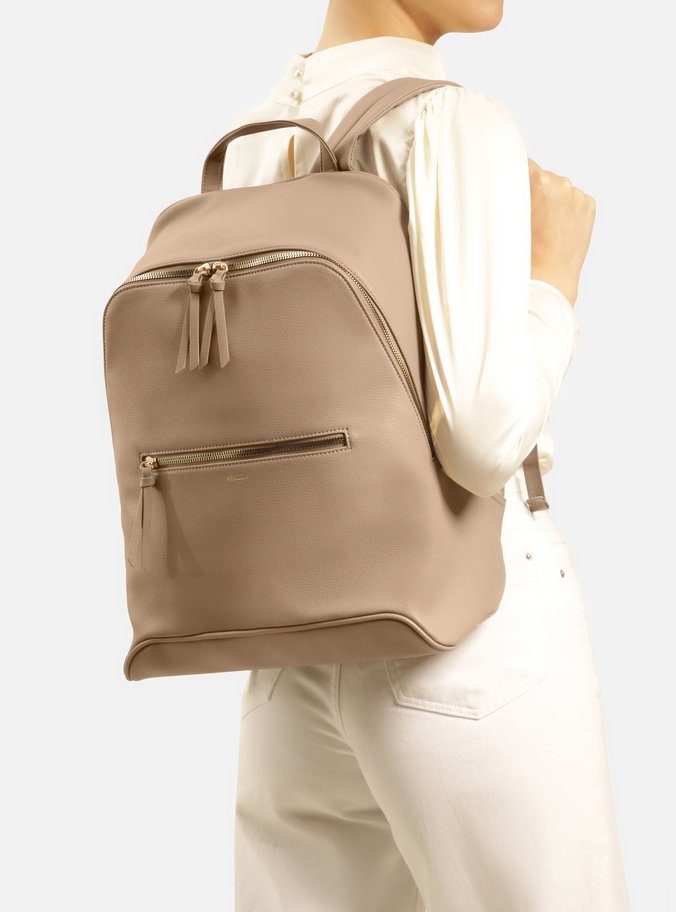 Mochila Cinza Grande