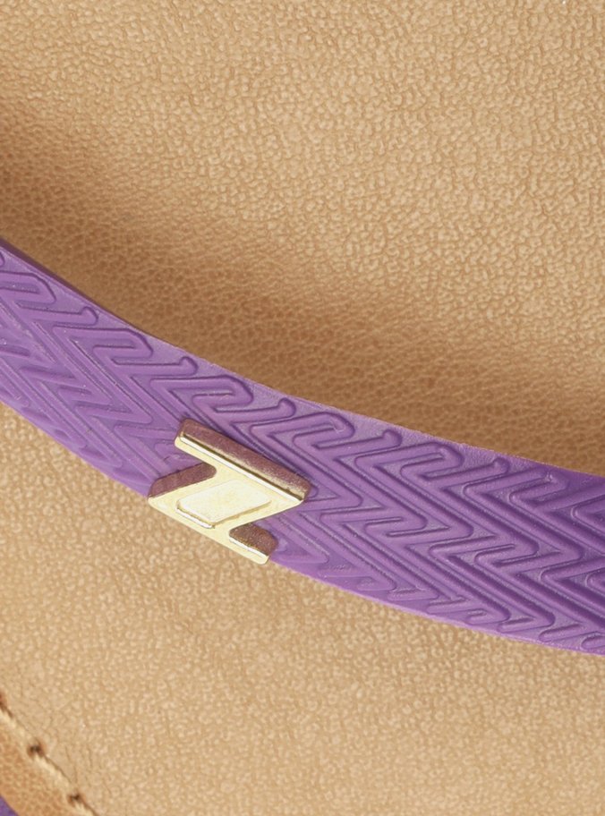 Chinelo de Dedo Roxo Brizza