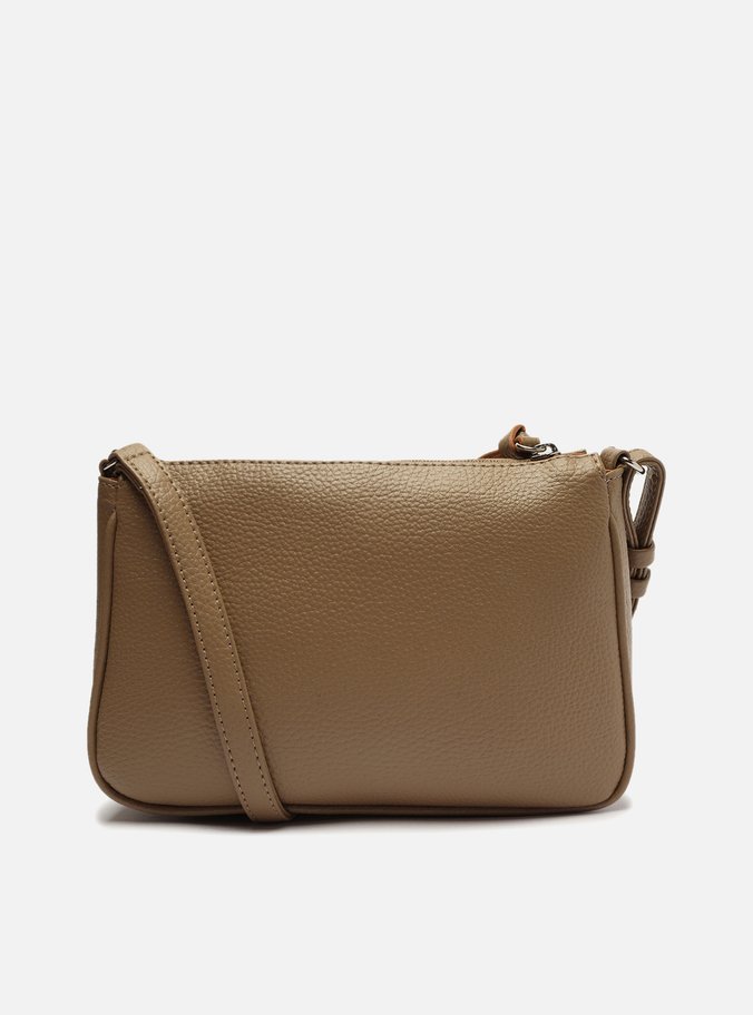 Bolsa Tiracolo Marrom Iara Pequena Modern Taupe