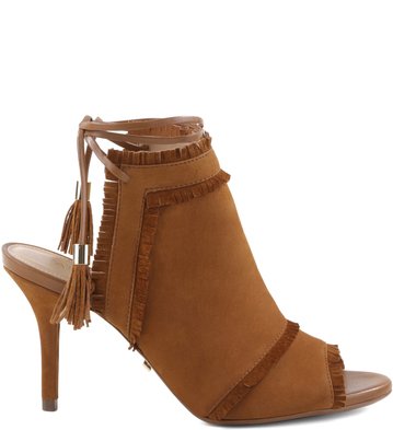 Sandália Boho Suede New-Caramel
