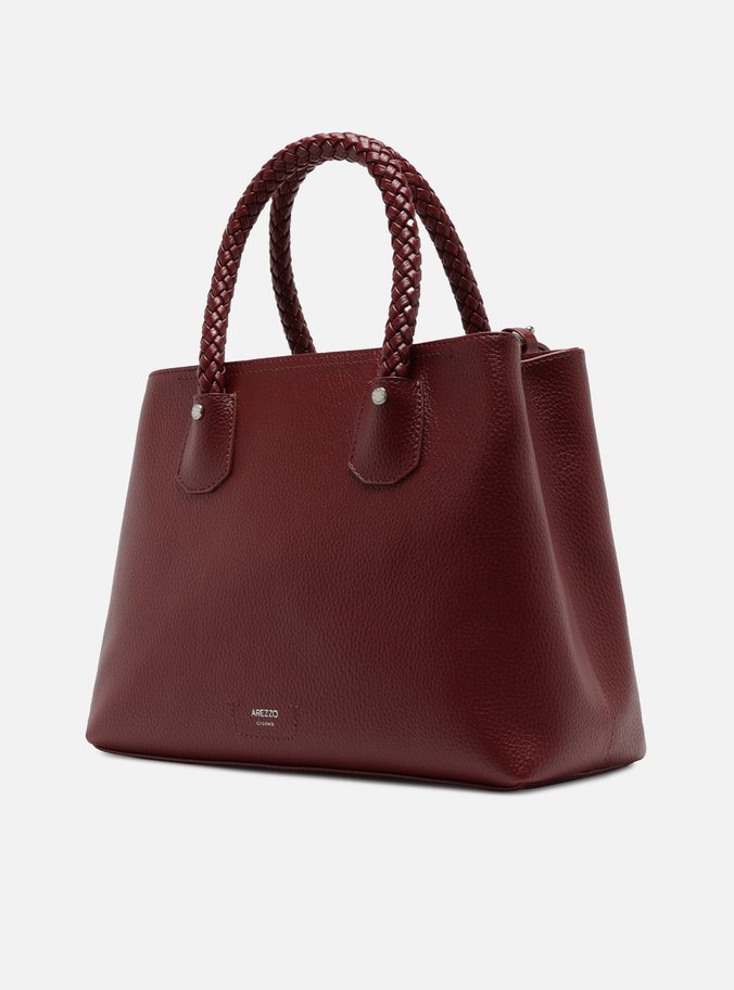 Bolsa Shopping Bordô Grande