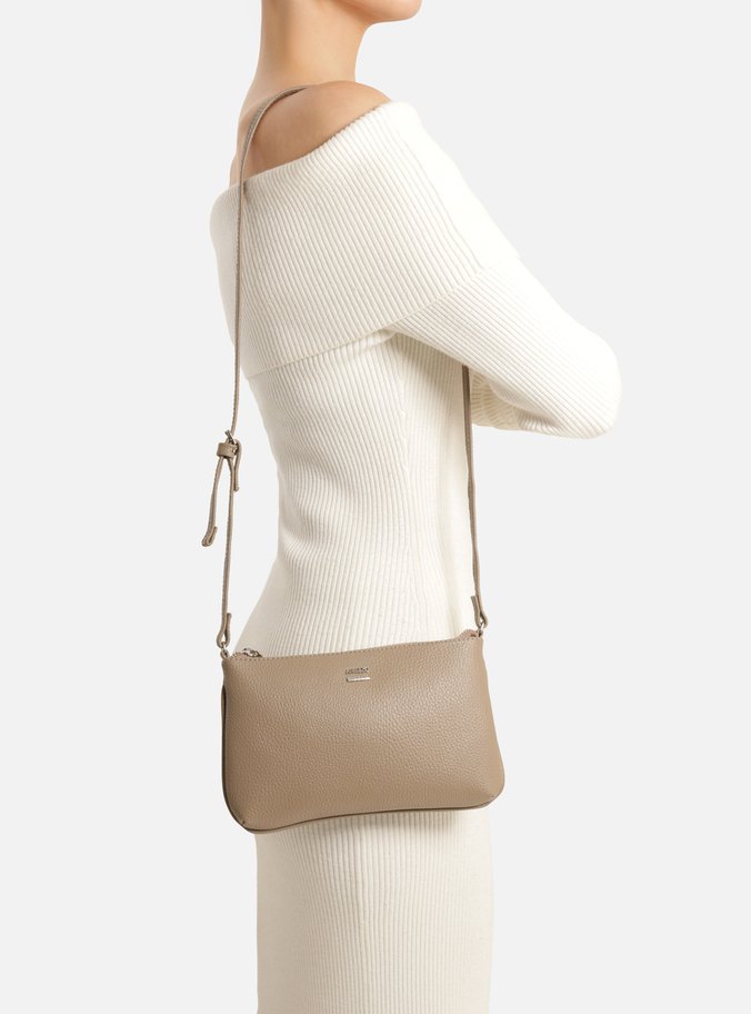 Bolsa Tiracolo Cinza Morgana Pequena