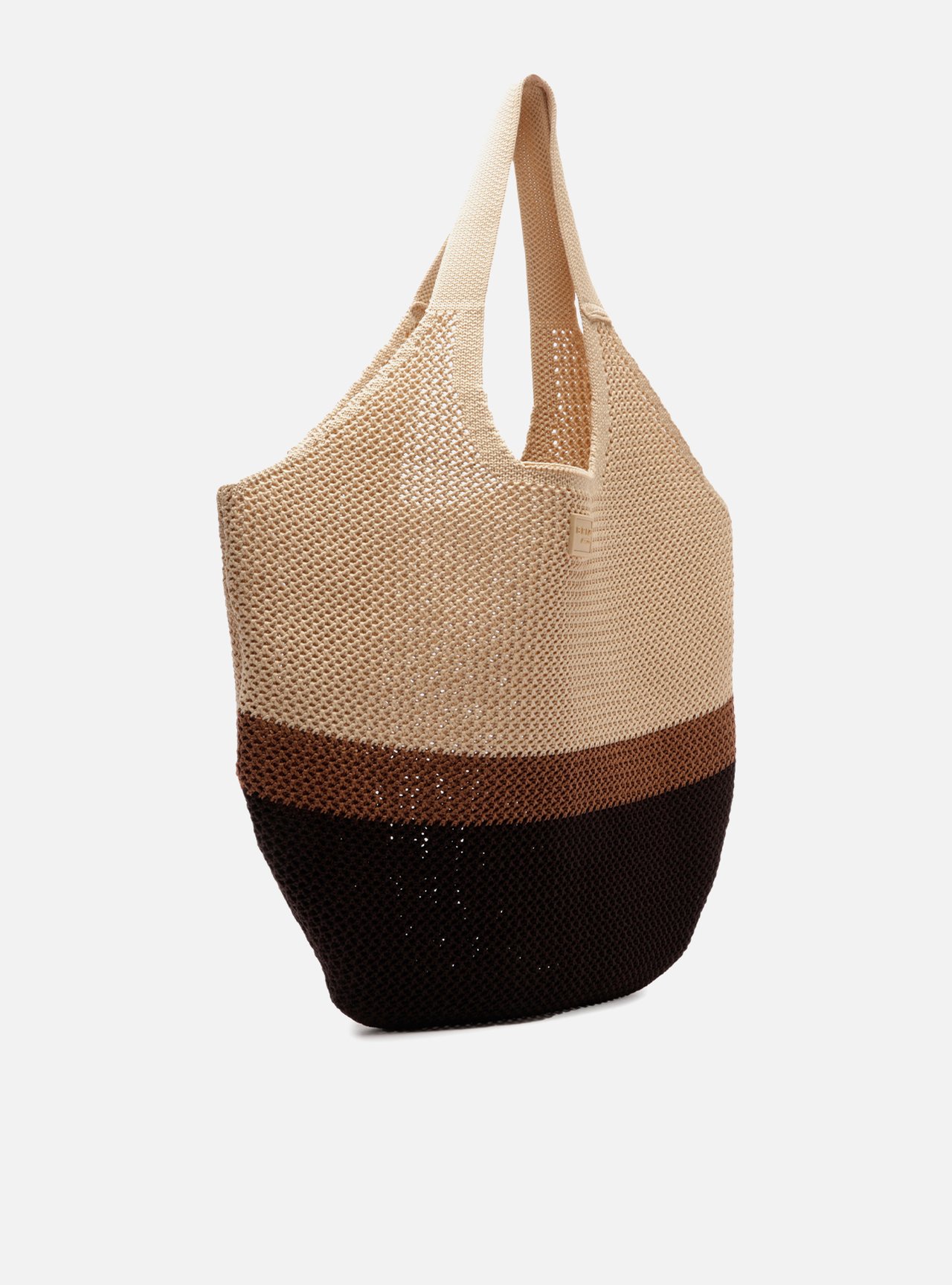 Bolsa Shopping Multineutra Knit Grande Brizza — foto 5