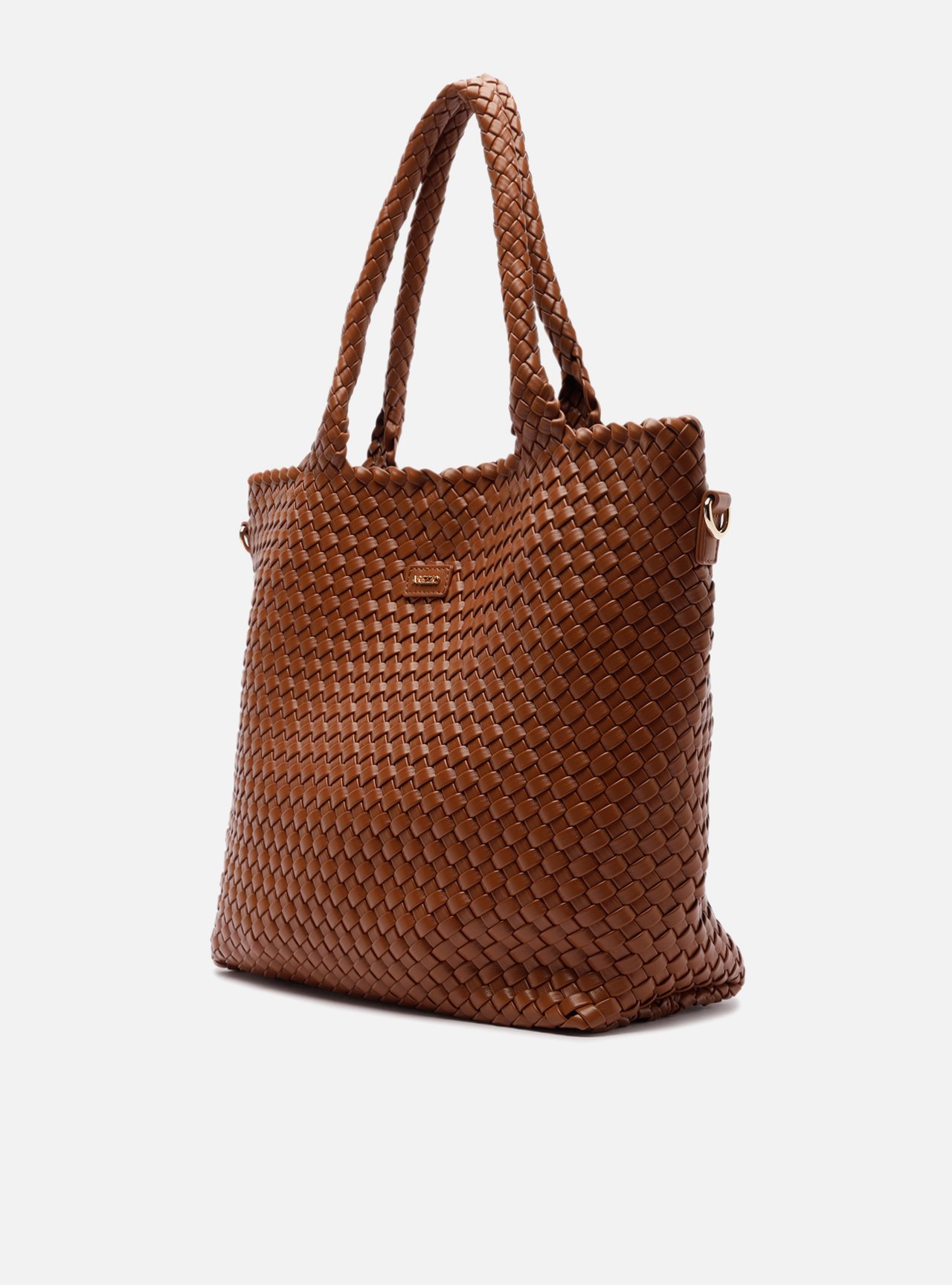 Bolsa Shopping Marrom Tressê Grande — foto 2