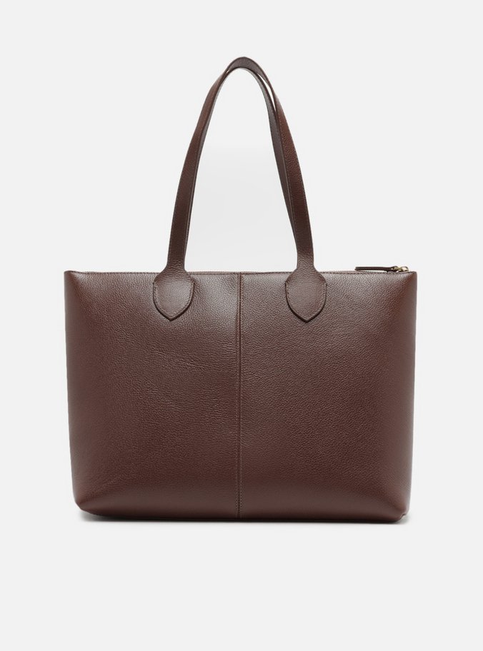 Bolsa Shopping Marrom Média