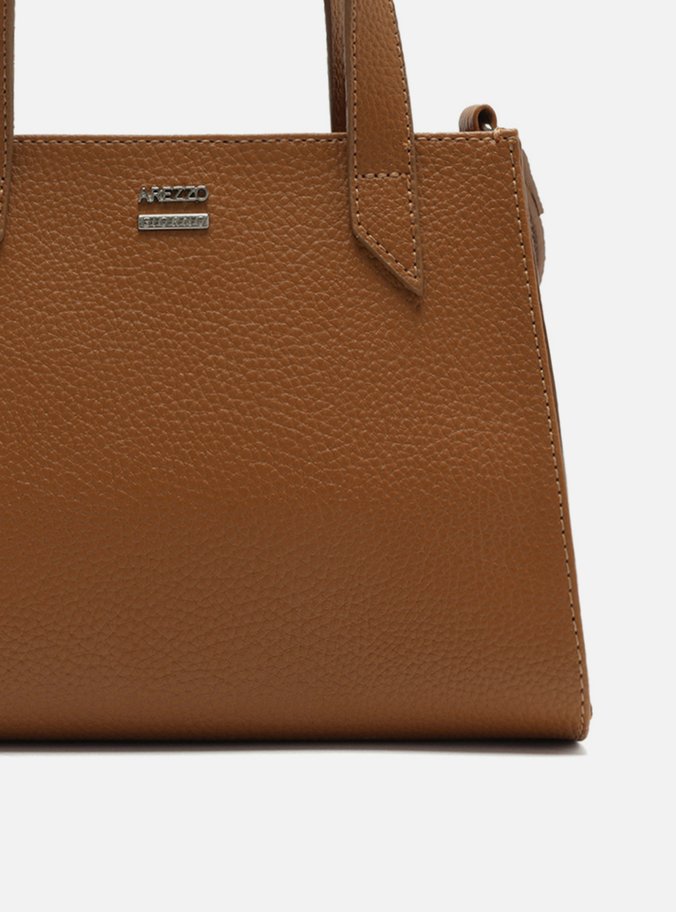 Bolsa Tote Marrom Média