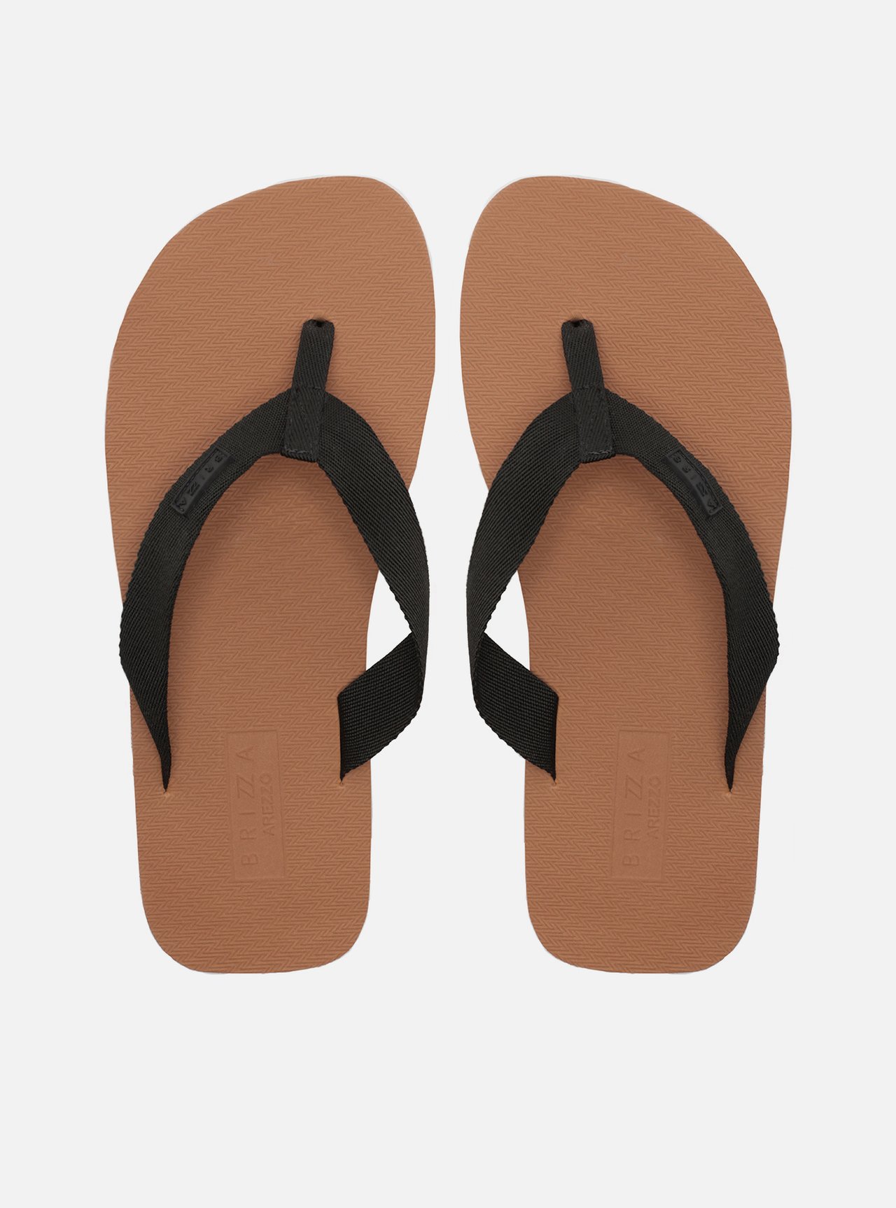 Chinelo de Dedo Preto Bicolor Malibu Brizza — foto 3