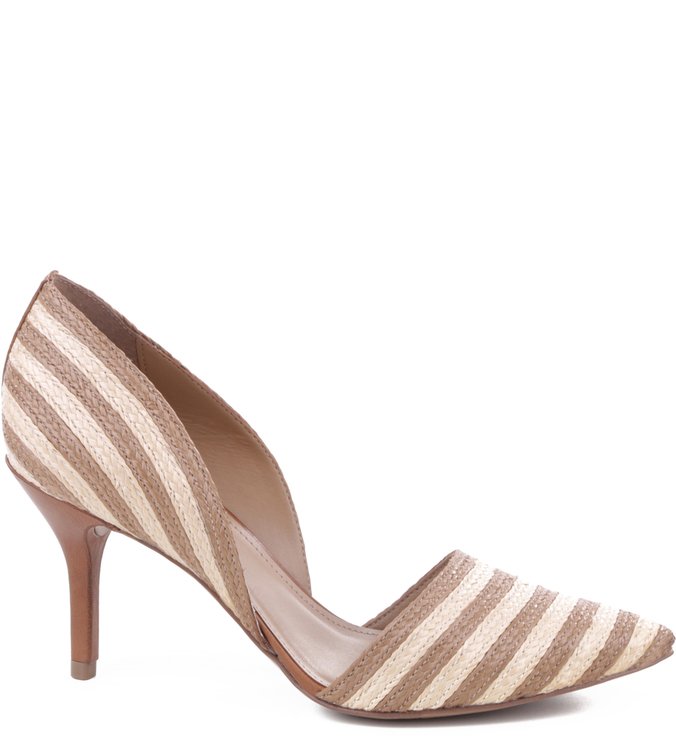 Scarpin Listras Cool Tan