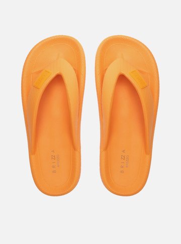 Chinelo de Dedo Laranja Pillow Brizza