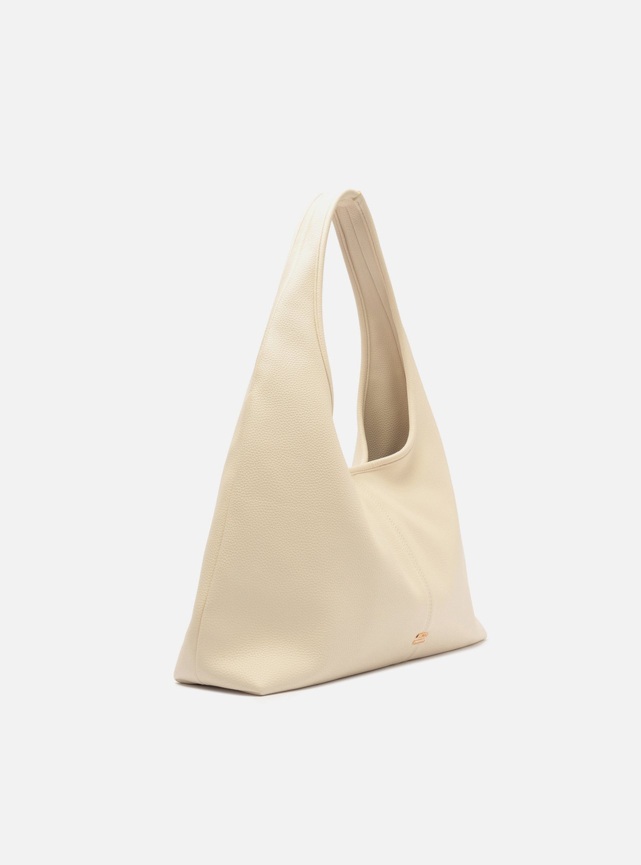 Bolsa Hobo Off White Média Metais — foto 2