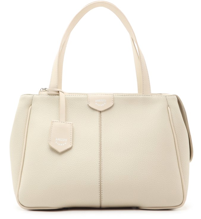 Bolsa Hobo Branca Grande Off-White