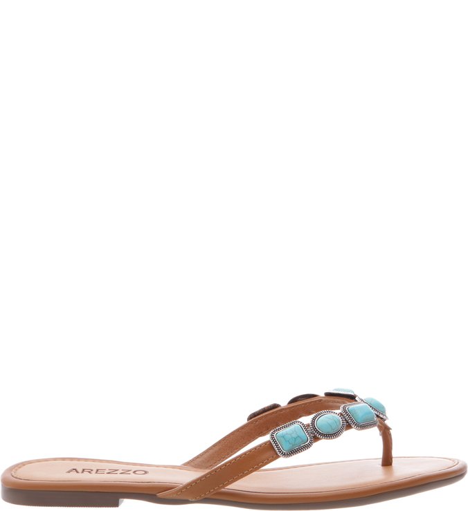 Chinelo Turquoise Show Mel