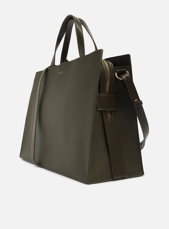 Bolsa Tote Verde Oliva Grande