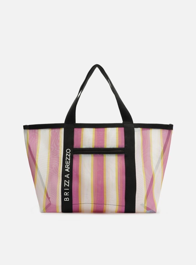 Bolsa Shopping Multicolorida Tela Brizza