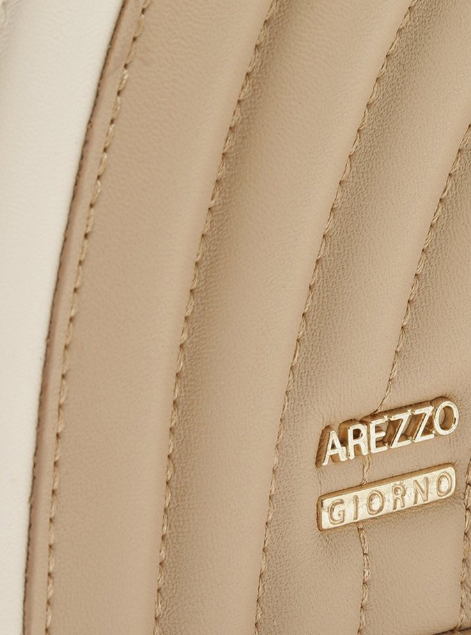 Bolsa Tiracolo Bege Giorno Pequena Neutra