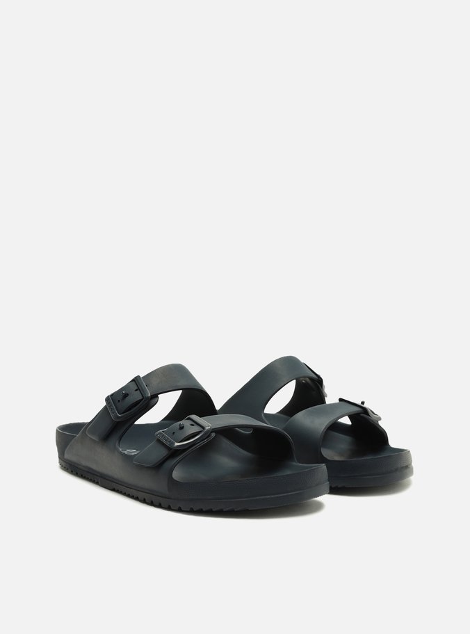 Slide Azul Tiras Sol Brizza