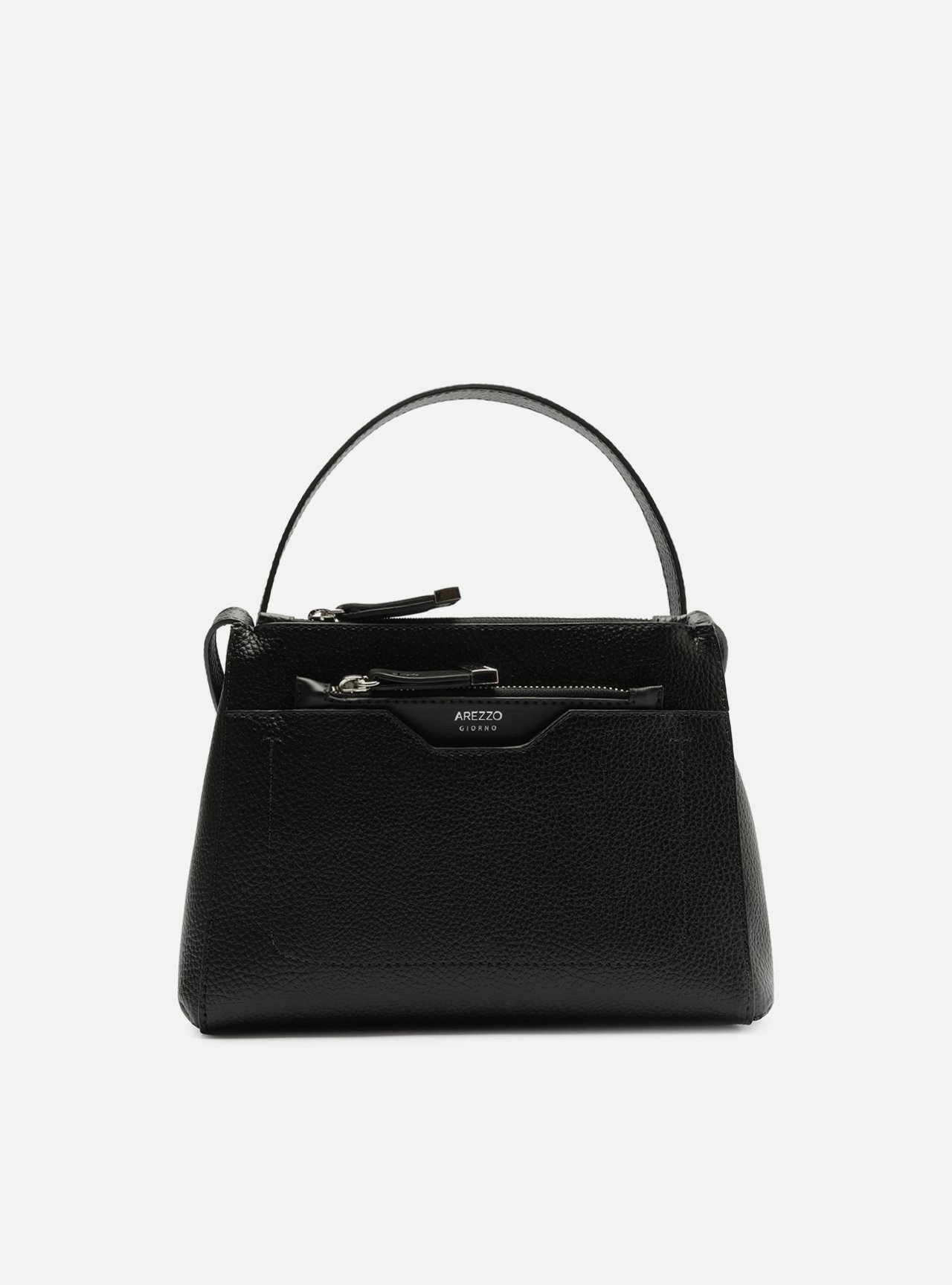 Bolsa Tote Preta Emilly Média Pouch — foto 1