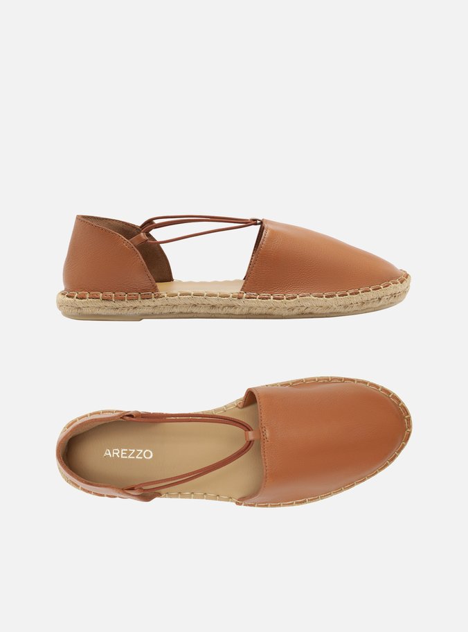 Espadrille Marrom Salto Rasteiro