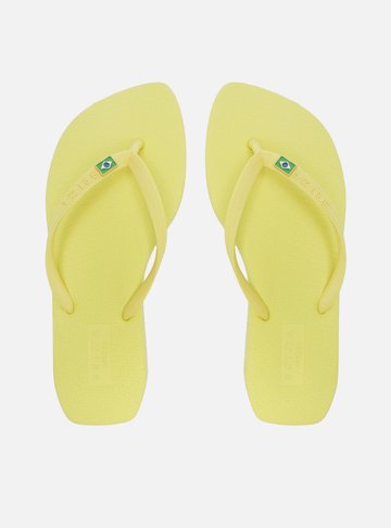 Chinelo de Dedo Amarelo Flash Brazilcore
