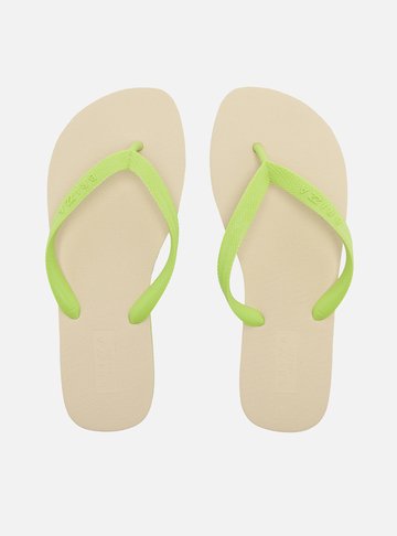 Chinelo de Dedo Verde Bicolor Roma Basics
